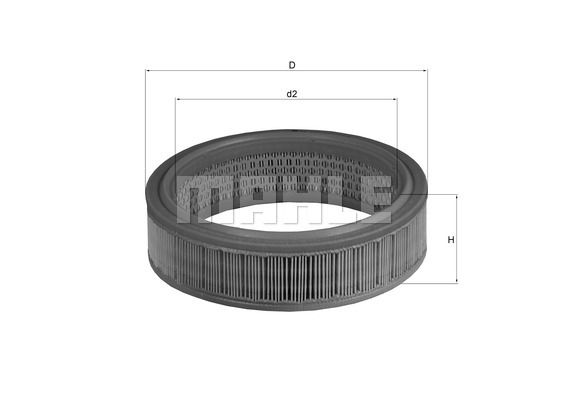 WILMINK GROUP Воздушный фильтр WG1215953